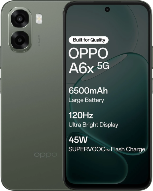 OPPO A6x 4G (4GB RAM, 64GB Storage)