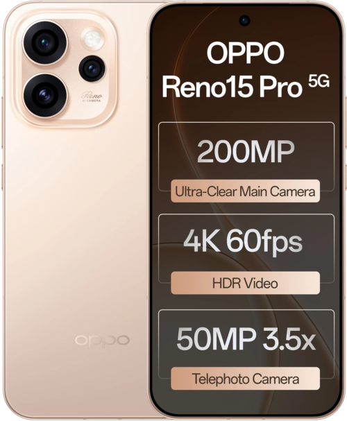 OPPO Reno15 Pro 5G (12GB RAM, 256GB ROM)