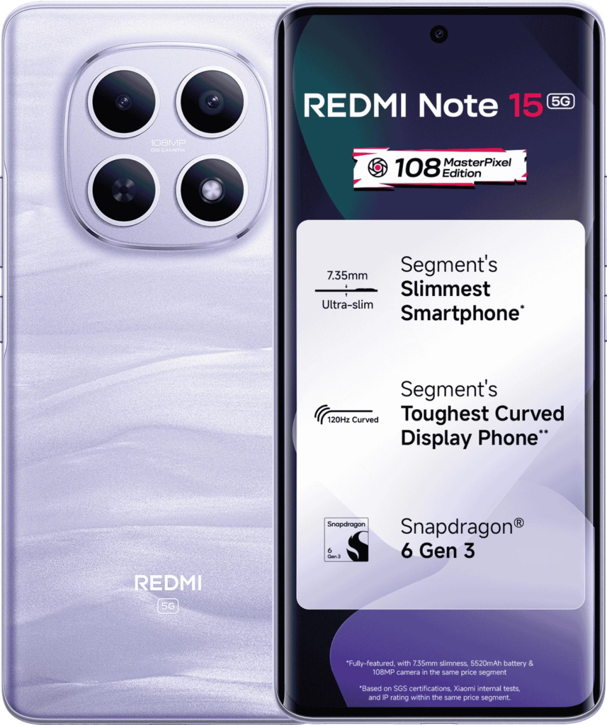 REDMI Note 15 5G (Mist Purple, 256 GB) (8 GB RAM)-1