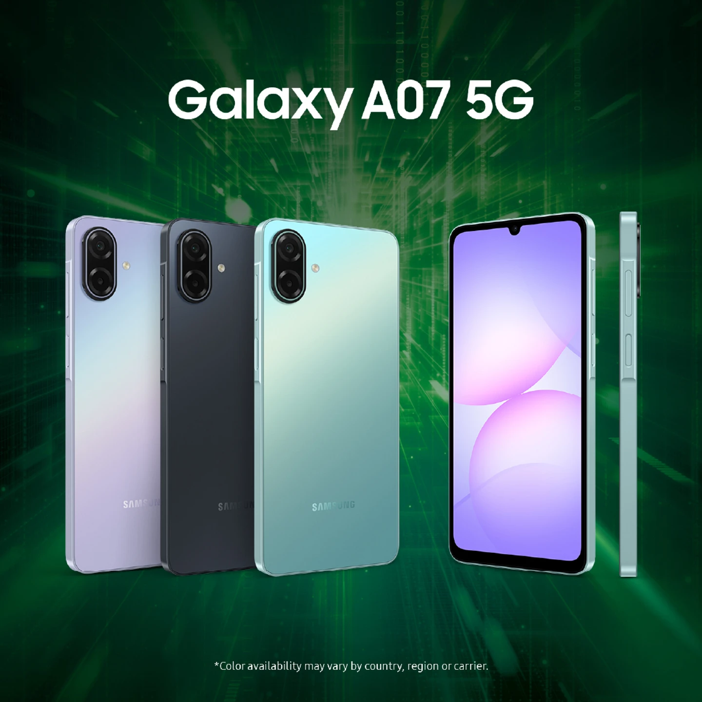 Samsung Galaxy A07 5G (Light Green, 128 GB) (4 GB RAM)
