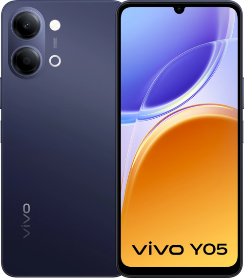 vivo Y05 (Midnight Blue, 64 GB) (4 GB RAM)