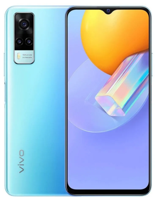 vivo Y31 (Ocean Blue, 128 GB) (6 GB RAM)