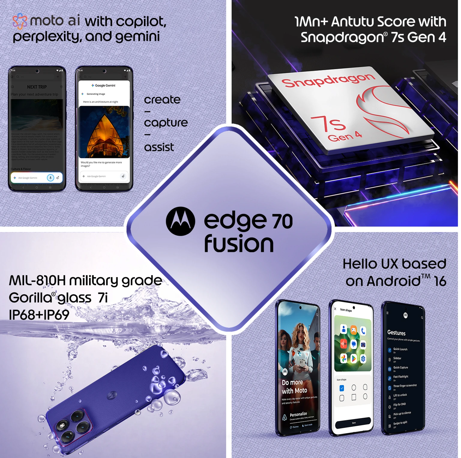 MOTO EDGE 70 FUSION (12+256)
