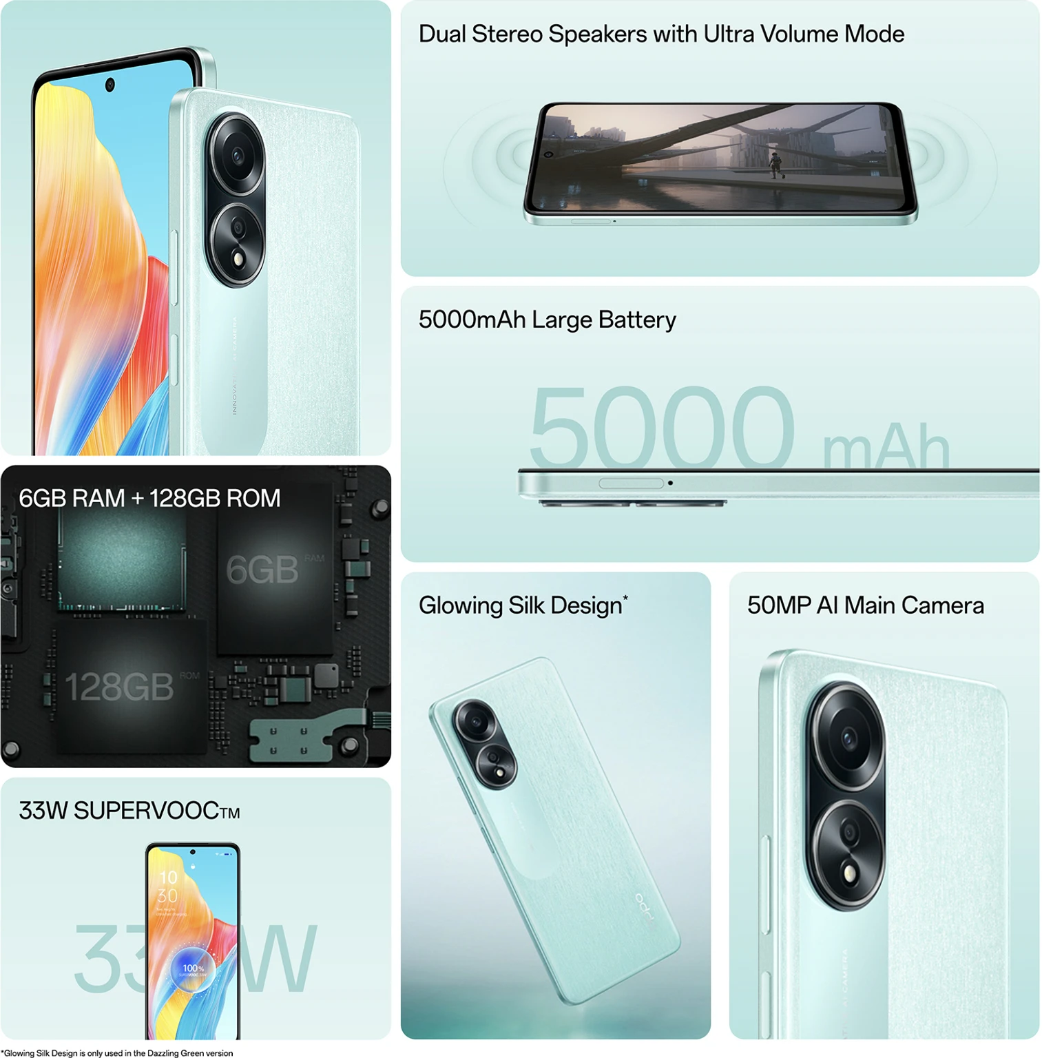 OPPO A58 (6+128) (unboxed)