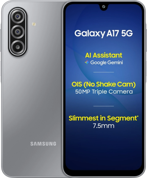 SAMSUNG A17 5G (6+128) WITHOUT CHARGER